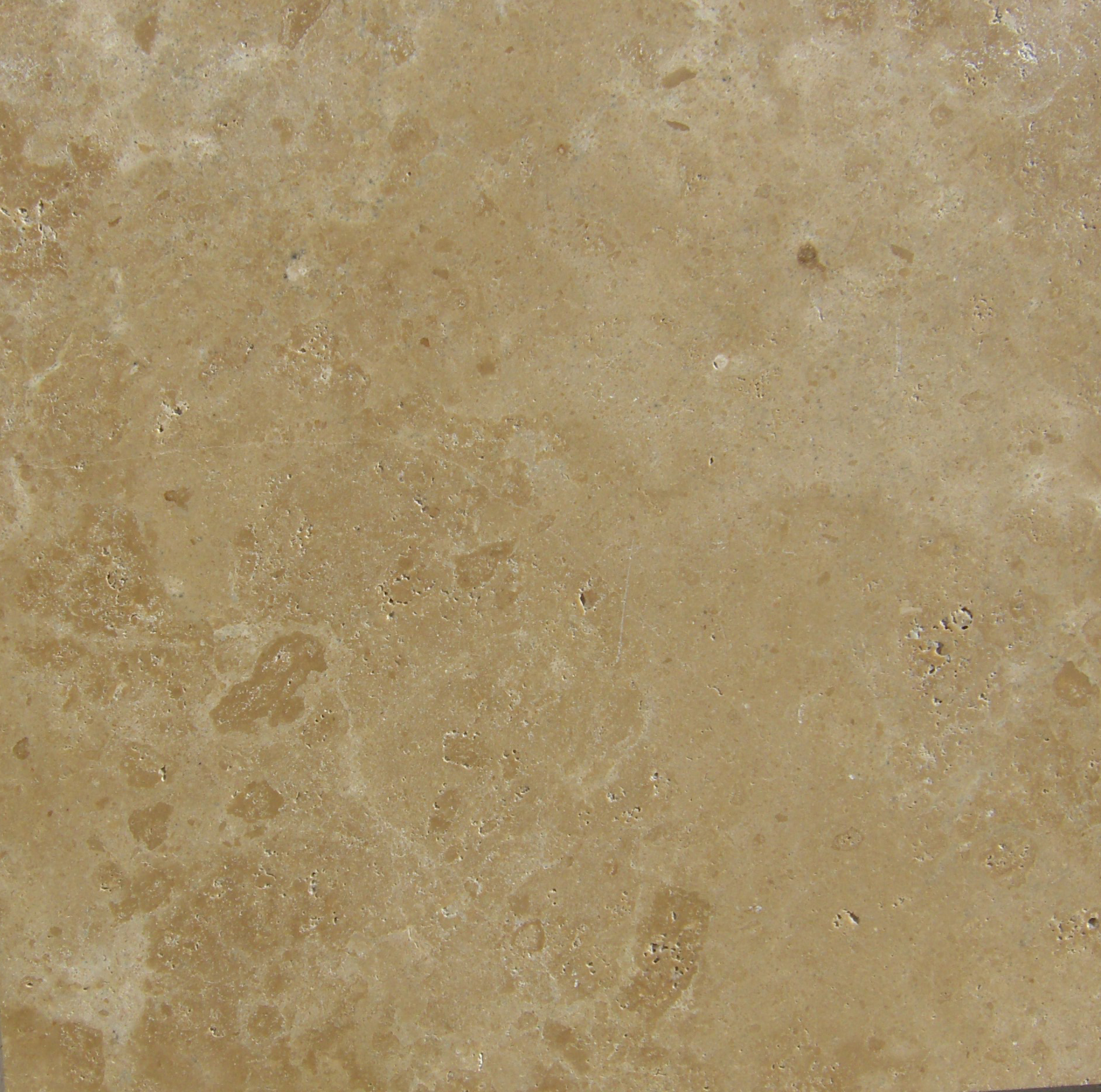 honed / unfilled travertine