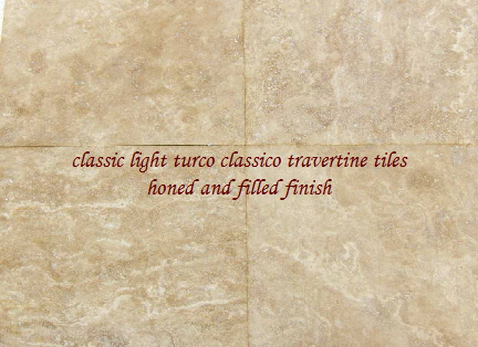 Turco Classico Honed & Filled, First Grade